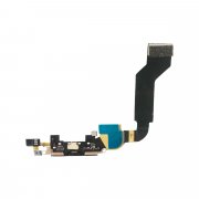 Шлейф для Apple iPhone 4S на разъем зарядки/микрофон (черный) — 2