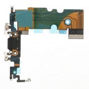 Шлейф для Apple iPhone SE 2020 на разъем зарядки/микрофон (черный) — 2