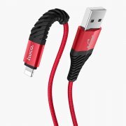 Кабель HOCO X38 Cool Charging для Apple (USB - Lightning) красный — 1