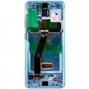 Дисплейный модуль с тачскрином для Samsung Galaxy S20 (G980F) (голубой) — 2