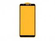 Защитное стекло для Samsung Galaxy A01 Core (A013F) (полное покрытие) (черное)