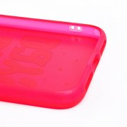 Чехол-накладка PC046 для Apple iPhone XS 03 (красная) — 2