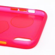 Чехол-накладка PC046 для Apple iPhone XR 01 (красная) — 2