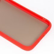 Чехол-накладка PC041 для Apple iPhone 11 (черно-красная) — 3