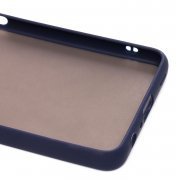 Чехол-накладка PC041 для Samsung Galaxy A22 (A225F) (черно-фиолетовая) — 3