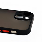 Чехол-накладка PC041 для Apple iPhone 13 mini (черная) — 1