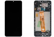 Дисплейный модуль с тачскрином для Samsung Galaxy A12 Nacho (A127F) (черный)