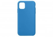Чехол-накладка для Apple iPhone 11 Pro Max Silicone Case (синяя) (03)