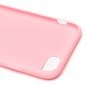 Чехол-накладка SC303 для Apple iPhone SE 2020 (розовая) — 2