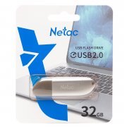 USB-флеш 32GB Netac U352 (серебристая) — 2