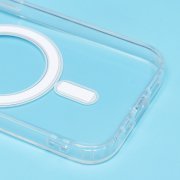 Чехол-накладка SafeMag для Apple iPhone 14 Pro (прозрачная) — 3