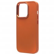 Чехол-накладка SC311 для Apple iPhone 14 Pro (оранжевая) — 3