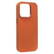 Чехол-накладка SC311 для Apple iPhone 14 Pro (оранжевая) — 2