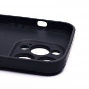 Чехол-накладка Luxo Creative для Apple iPhone 14 Pro (черная) (088) — 3