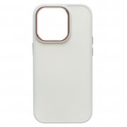 Чехол-накладка SC311 для Apple iPhone 14 Pro (белая) — 1