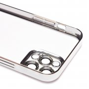 Чехол-накладка PC073 с закрытой камерой для Apple iPhone 12 Pro Max (серебристая) — 2