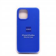 Чехол-накладка ORG Soft Touch для Apple iPhone 12 Pro Max (синяя) — 1