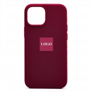 Чехол-накладка ORG Soft Touch для Apple iPhone 13 mini (бордовая) — 1