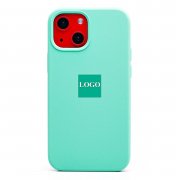 Чехол-накладка ORG Soft Touch для Apple iPhone 13 mini (светло-голубая) — 1