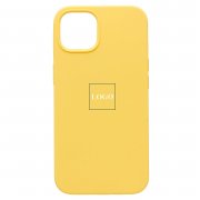 Чехол-накладка ORG Soft Touch для Apple iPhone 13 (желтая) — 1