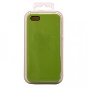 Чехол-накладка ORG Soft Touch для Apple iPhone SE (зеленая) — 2