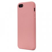 Чехол-накладка ORG Soft Touch для Apple iPhone 5S (светло-розовая) — 3