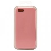 Чехол-накладка ORG Soft Touch для Apple iPhone 5S (светло-розовая) — 2
