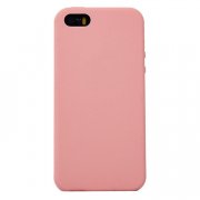 Чехол-накладка ORG Soft Touch для Apple iPhone 5S (светло-розовая) — 1