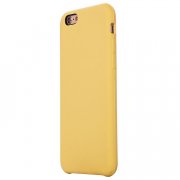 Чехол-накладка ORG Soft Touch для Apple iPhone 6 (желтая) — 3