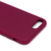 Чехол-накладка ORG Soft Touch для Apple iPhone 8 Plus (бордовая) — 3