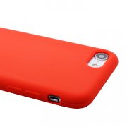 Чехол-накладка ORG Soft Touch для Apple iPhone SE 2020 (темно-оранжевая) — 2