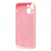 Чехол-накладка ORG Soft Touch с закрытой камерой для Apple iPhone 13 mini (светло-розовая) — 2