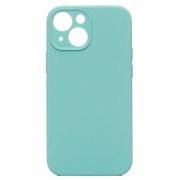 Чехол-накладка ORG Soft Touch с закрытой камерой для Apple iPhone 13 mini (светло-голубая) — 1