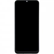 Дисплейный модуль с тачскрином для Samsung Galaxy A02s (A025F) (черный) (AA)