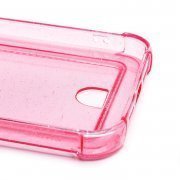 Чехол-накладка SC300 с картхолдером для Apple iPhone 14 Plus (розовая) — 2