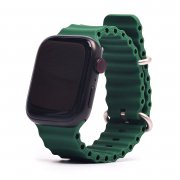 Ремешок - ApW26 Ocean Band Apple Watch 45 mm Watch 42/44/45/49мм силикон (зеленый) — 1