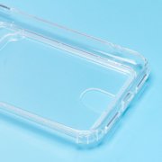 Чехол-накладка - SC276 с картхолдером для Apple iPhone X (прозрачная) — 3