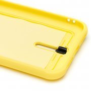 Чехол-накладка - SC304 с картхолдером для Apple iPhone XR (208681) (желтая) — 3