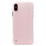 Чехол-накладка - PC036 для Apple iPhone XS (светло-розовая)