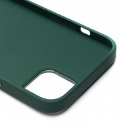 Чехол-накладка - SC311 для Apple iPhone 15 Plus (зеленая)