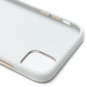 Чехол-накладка - SC311 для Apple iPhone 15 Plus (белая)