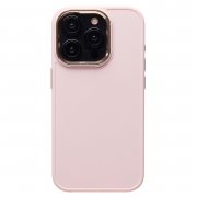 Чехол-накладка - SC311 для Apple iPhone 15 Pro (светло-розовая) — 1