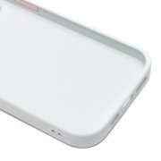 Чехол-накладка - SC311 для Apple iPhone 15 Pro (белая)