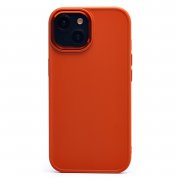 Чехол-накладка - SC311 для Apple iPhone 15 (оранжевая) — 1