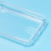 Чехол-накладка - SC276 с картхолдером для Apple iPhone 11 Pro (прозрачная) — 3