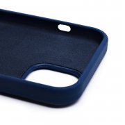 Чехол-накладка ORG Soft Touch для Apple iPhone 15 Plus (темно-синяя) — 3