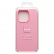 Чехол-накладка ORG Soft Touch для Apple iPhone 15 Pro (светло-розовая)