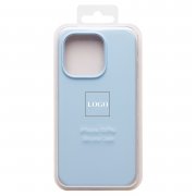Чехол-накладка ORG Soft Touch для Apple iPhone 15 Pro (тускло-синяя) — 2