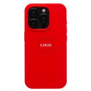 Чехол-накладка ORG Soft Touch для Apple iPhone 15 Pro (красная) — 1