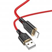 Кабель Hoco X95 Goldentop для Apple (USB - lightning) (красный)